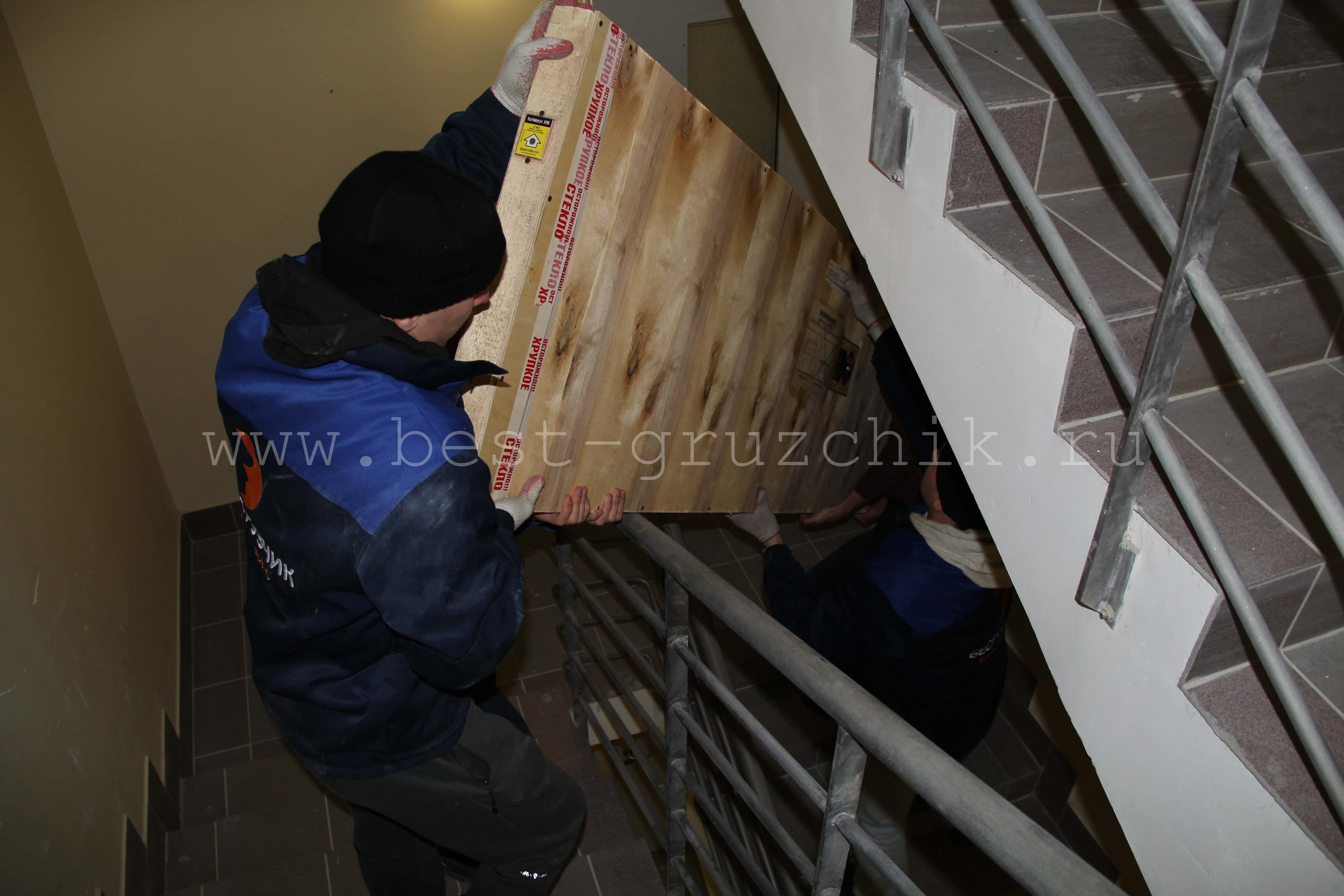 Подъем на этаж мраморных столешниц -  11.12.2013 