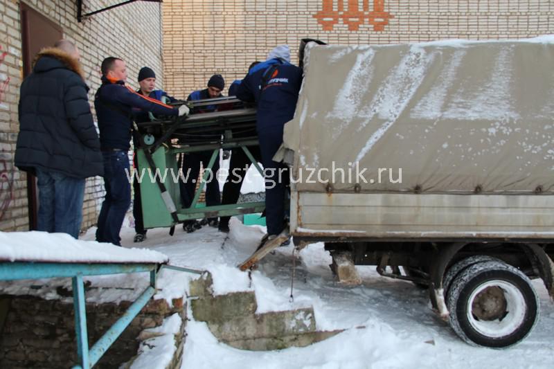 Перевозка станков такелажниками