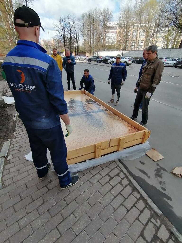 Изготовление ящика для перевозки широкоформатной плитки размер  320*160