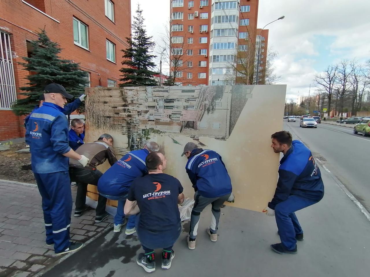 Подъем керамогранита