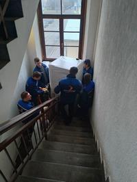 Подъем морозильной камеры