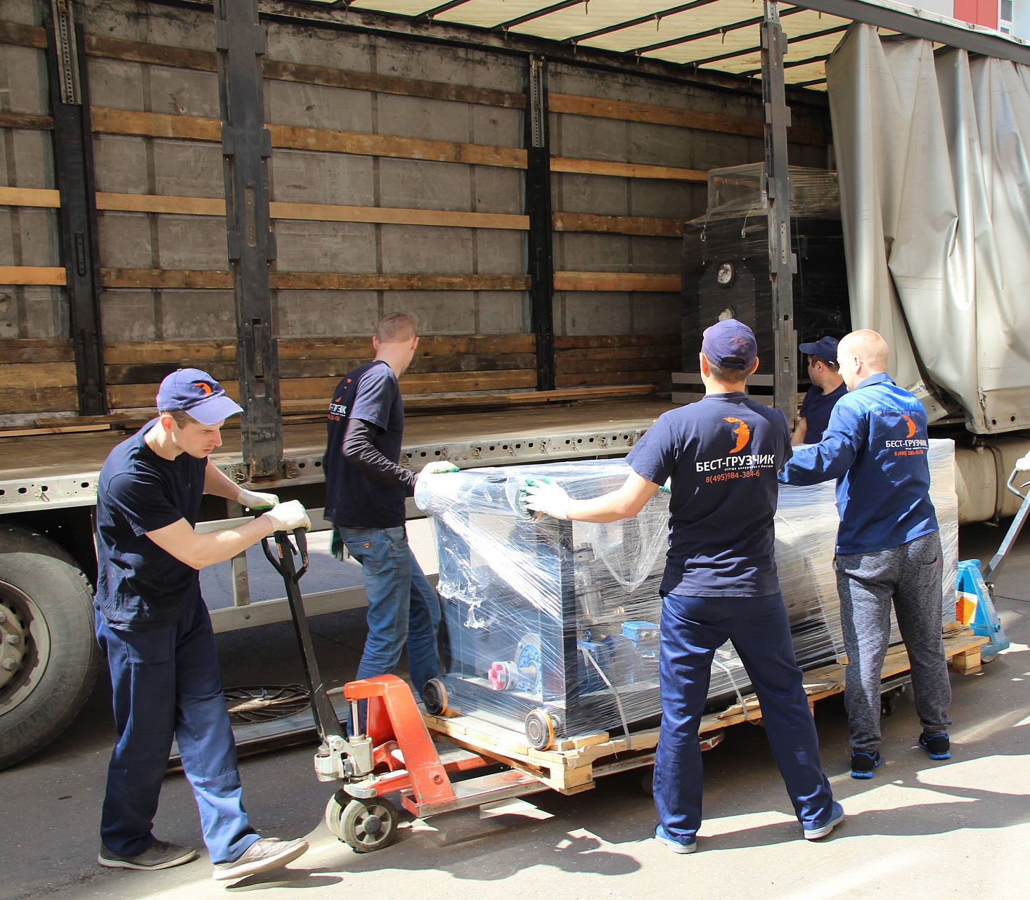 Перевезти станок