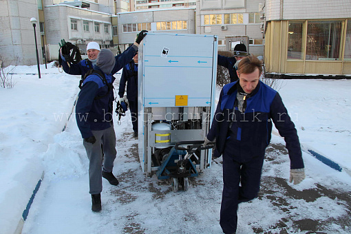 Разгрузка медицинского снаряжения - 10.12.2013 
